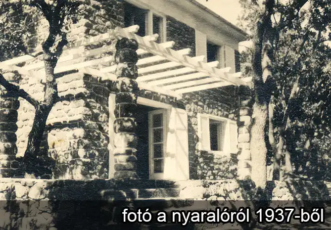 A nyaraló 1937-ből